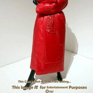 ORIGINAL "NORMA KAMALI" MODERN SLEEPING BAG COAT+ORIGINAL STORAGE BAG M/L